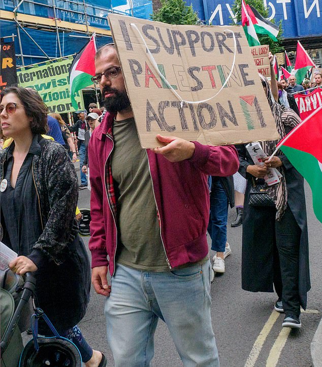 The bass guitarist expressed his support for campaign group Palestine Action
