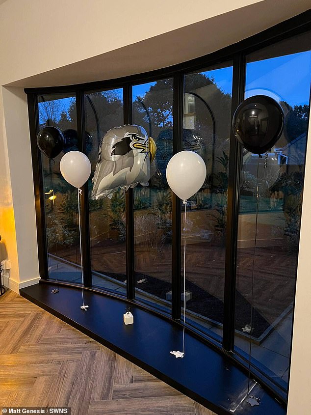The home had been booked for a gender reveal party. The only money the owners received in return is the £450 per night charge, plus a £250 damage deposit