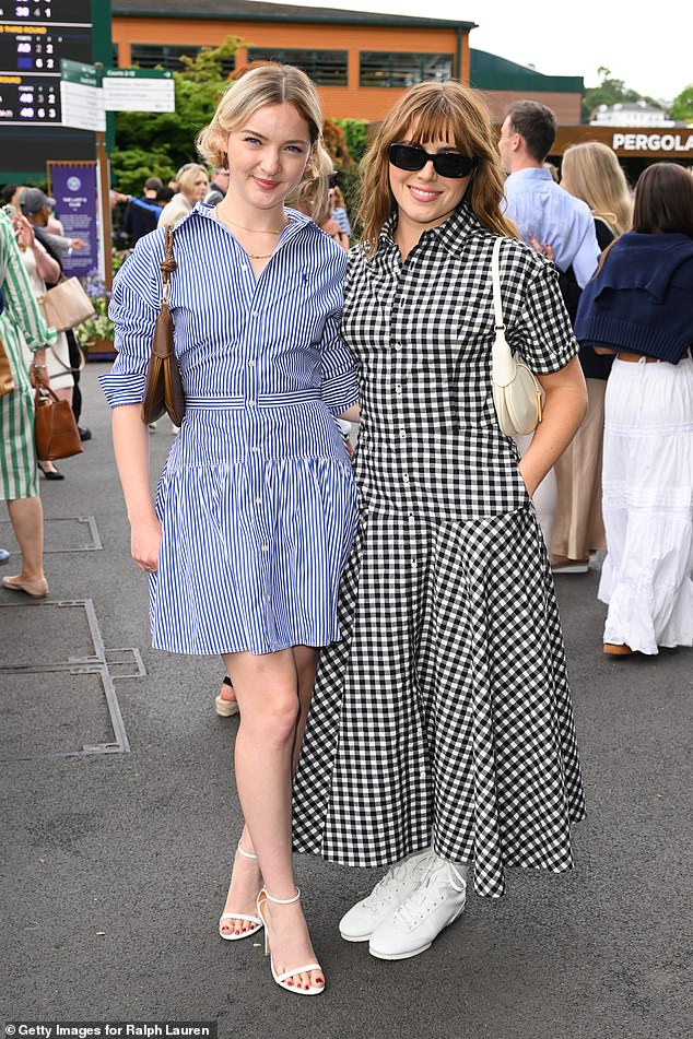 Rivals stars Catriona Chandler and Bella Maclean were looking smart too