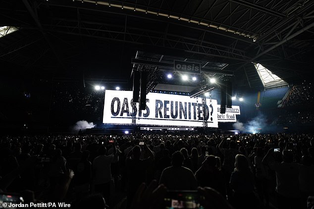 The 41-date concert tour comes 16 years after Oasis split - having formed in 1991