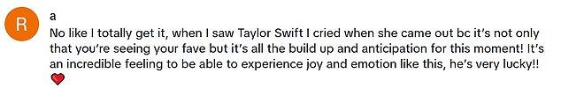 On TikTok, people were moved and shared that they'd also cried at the experience