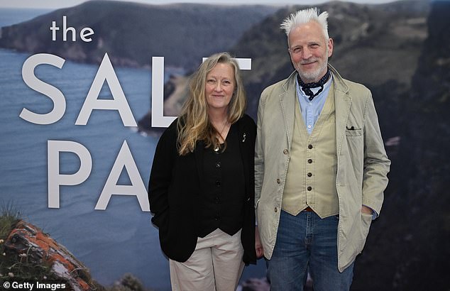 The Winns at the one of the film premieres of The Salt Path adaptation earlier this year