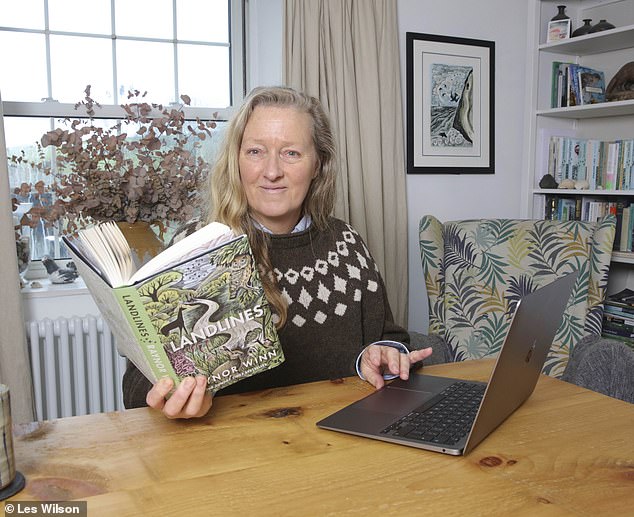 Raynor Winn at home in Cornwall. She has become a huge success since her book's release