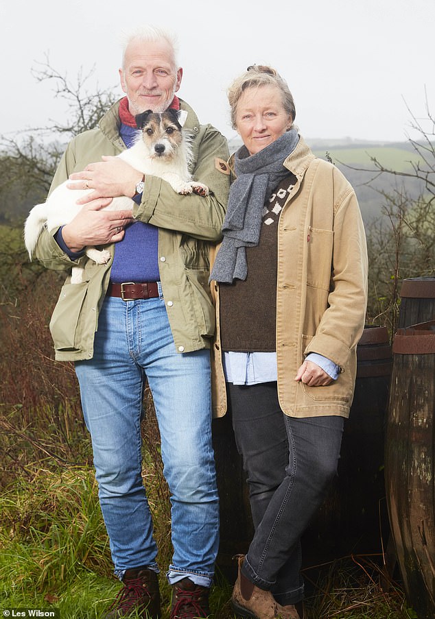 Raynor Winn and Moth, who were formerly known as Sally and Tim Walker, the probe revealed