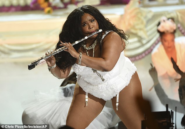 This comes after the 37-year-old singer revealed the 'truth' about her weight loss journey ¿ and as her fans turned on the thinner-than-ever star as she finally admits to using Ozempic after her rampant denial; pictured June 2019 in Los Angeles