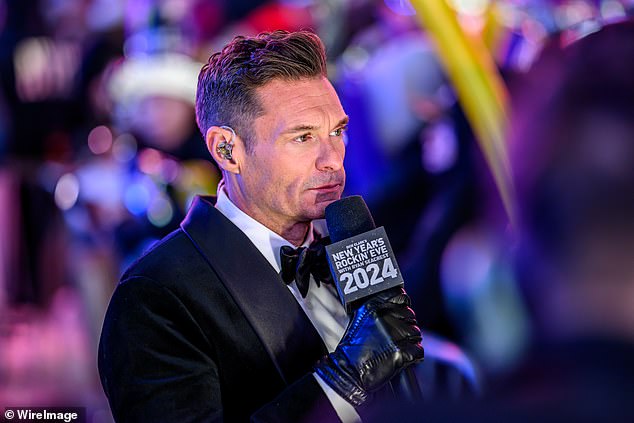 I joked that Ryan Seacrest (pictured) got the job on American Idol gig because he was the only person short enough to perform a certain variety of sex act. (OK, I threw the first punch, but it's a roast!)
