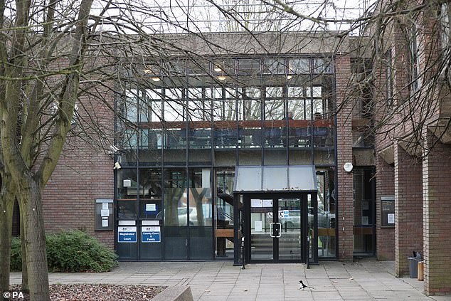 Staines Magistrates' Court where Clarkson appeared in the dock on Friday