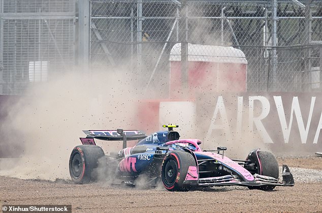 Franco Colapinto, who was due to start from the pit lane, failed to even make it onto the track