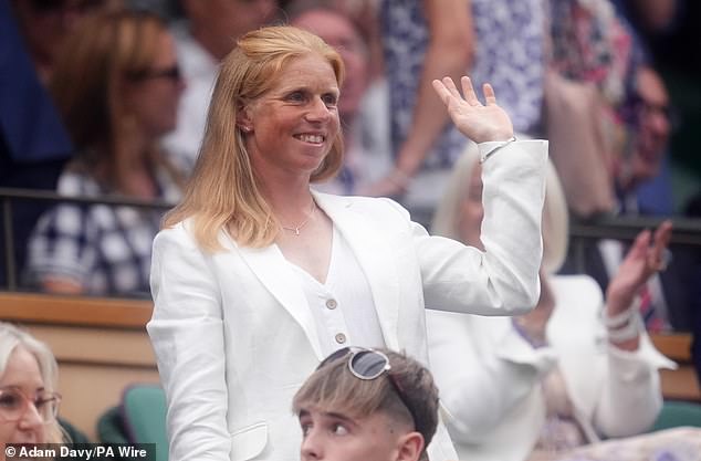 Ros Canter (pictured) is an Olympic equestrian who was part of the UK eventing team that won gold at Paris 2024