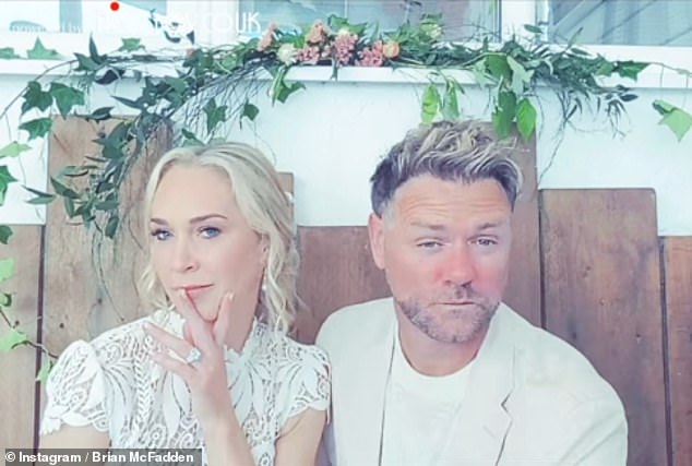 Brian posted a montage of snaps from his wedding to his Instagram account, which received several well wishes from his showbiz pals