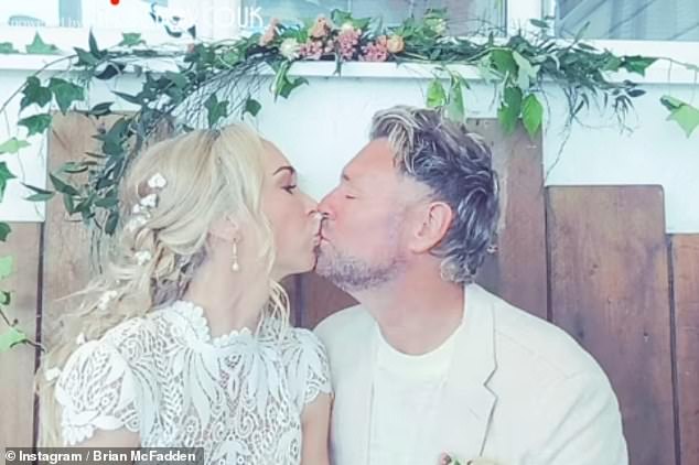 The couple first got engaged back in 2019, but were force to postpone their nuptials due to the Covid pandemic
