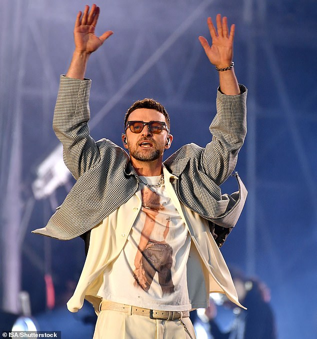 For his festival appearance on Saturday, he took the stage and performed some of his greatest hits like SexyBack