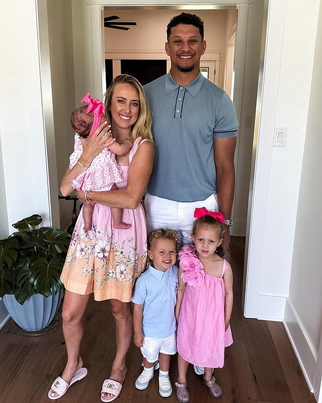 The couple welcomed their third child - daughter Golden Raye - earlier this year