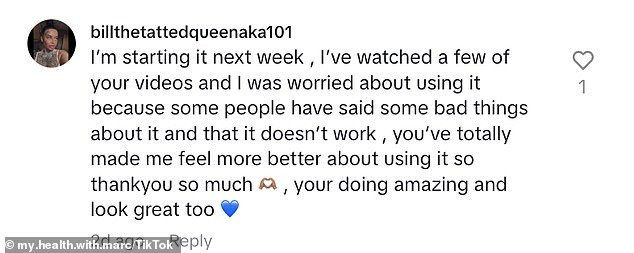 Many took to the comments to share their own weight loss journeys and express their gratitude to Marc for his guidance
