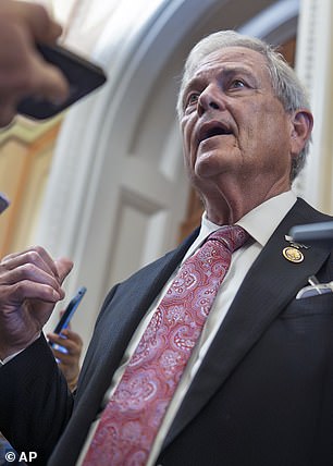 Rep. Ralph Norman, R-S.C., speaks to reporters at the Capitol in Washington, Wednesday, July 2, 2025