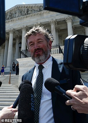 GOP Rep. Thomas Massie speaks to reporters