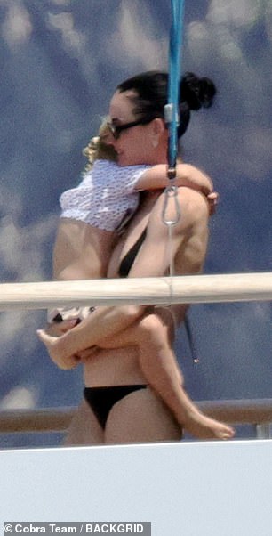 Katy welcomed four-year-old daughter Daisy Dove in August 2020