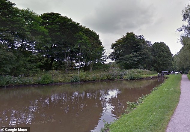 A tracker that had been placed on Mr Campbell's car was found in the Peak Forest Canal (file photo)