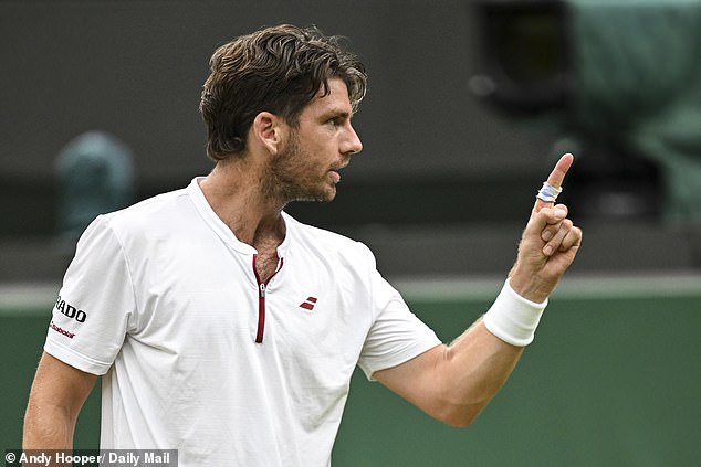 Norrie is the only British singles player still in contention at this year's Championships