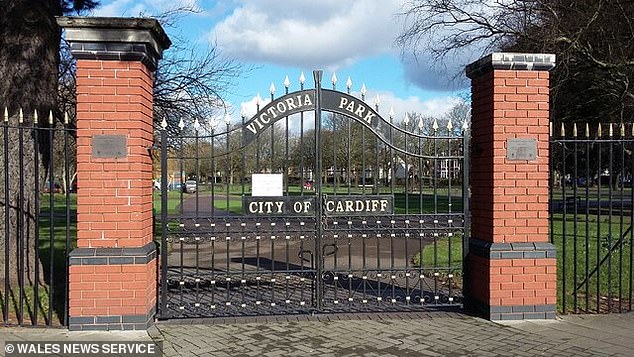 The splash pad is located in Victoria Park (pictured), a Grade II-listed location in Canton, west Cardiff