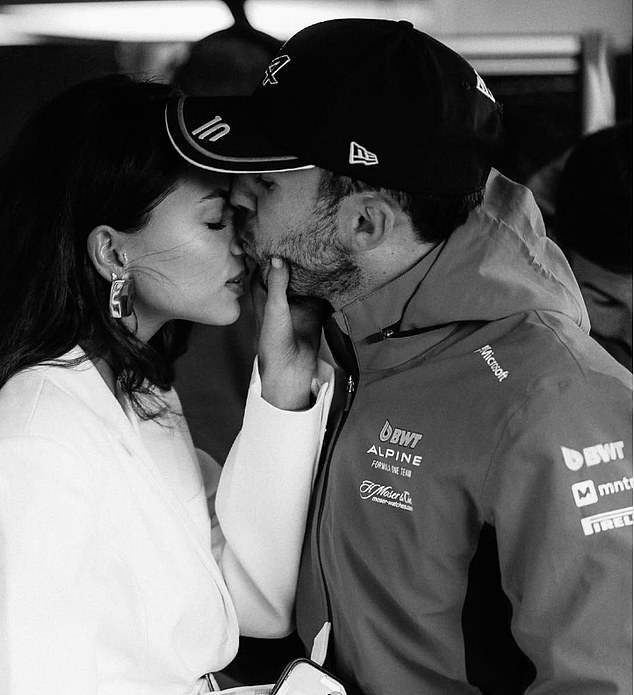 Gasly is supported by his other half at races all around the world on the F1 calendar