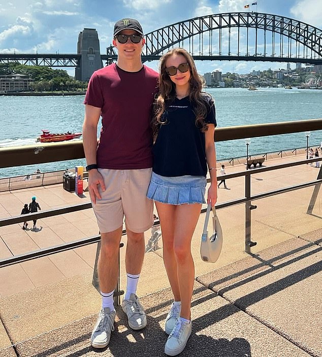 Australian driver Oscar Piastri is with his childhood sweetheart Lily Zneimer
