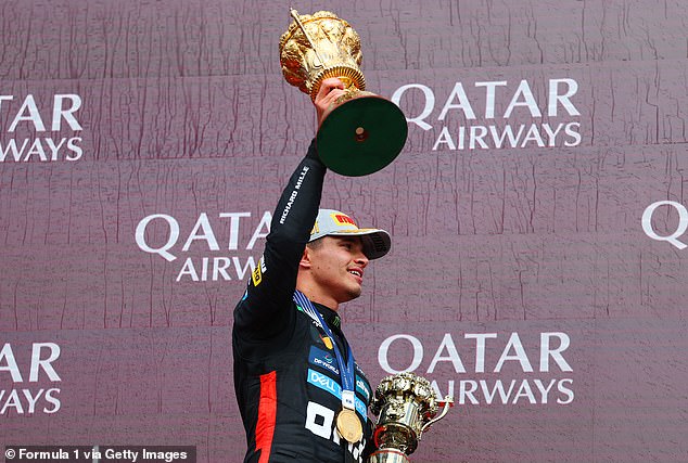 Sunday's race saw Norris become the first home winner of the British Grand Prix since 2008