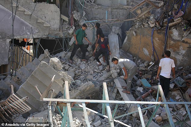 The lieutenant colonel told the BBC that Hamas' command and control system had collapsed as a result of Israeli air raids
