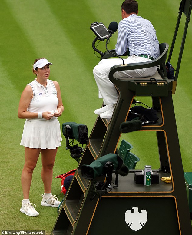 Anastasia Pavlyuchenkova couldn't believe the decision and made her feelings known