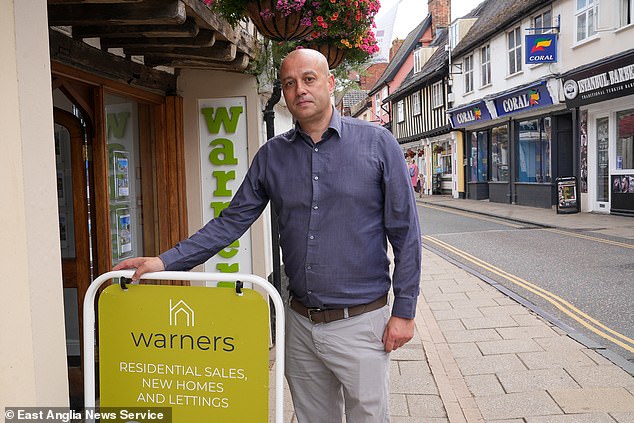 Dominic Newman-Sanders, the sales manager at Warners estate agents, backed Mr Wootton, stating: 'There is absolutely no animosity to second home owners here'