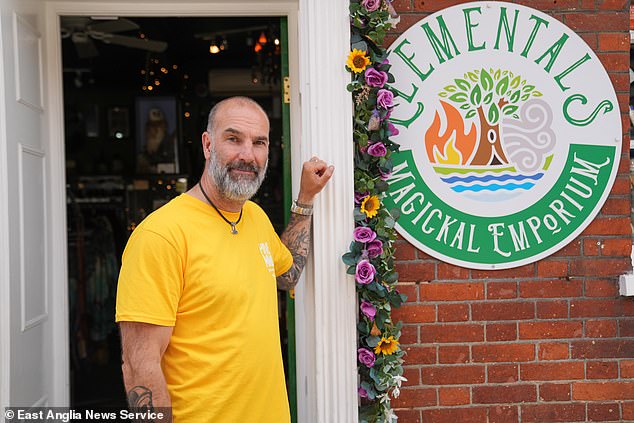 Gary Wootton, co-owner of the Elementals alternative gift shop in Wymondham, said he would never have a 'negative opinion about second home owners' - a strikingly different attitude to other communities in Norfolk