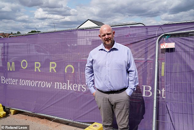 Eddie Lowe, construction manager of Morro, has stepped in to finally complete the project