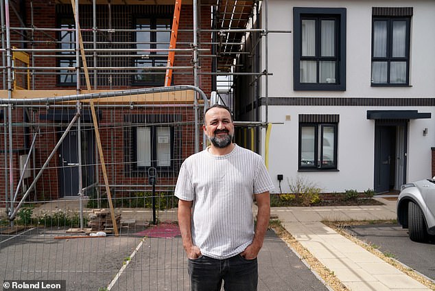 Taxi driver Hossein Ali moved into the development in March with his wife and their 10-year-old son and daughter, aged eight