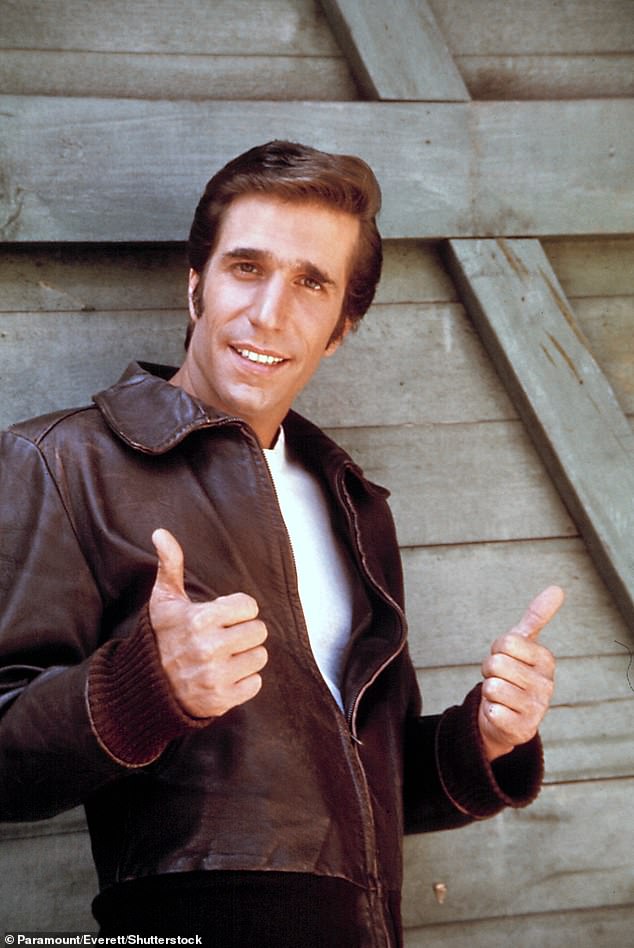 One day that sticks in Jon's mind above them all is the time his childhood here strolled into the Cavern for a casual pint (Henry Winkler, who was often known as The Fonz pictured in 1984)