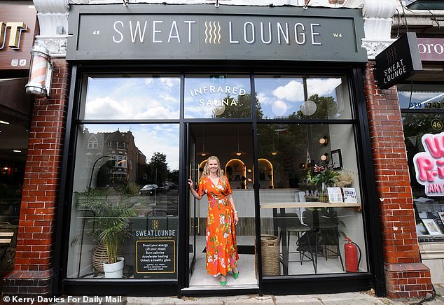 Allison decided to leave her role in tech to set up SweatLounge, an infrared light therapy studio in Chiswick in May 2023