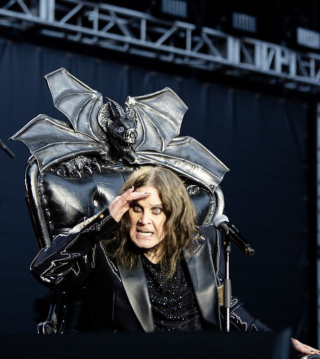 Despite having neck, back and Parkinson's issues, Ozzy can't see himself quitting after what happened to his late father when he retired