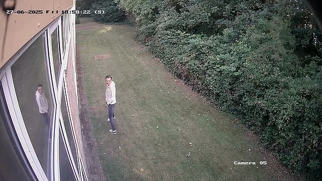 The force say they wish to speak to the man in the footage after receiving the report