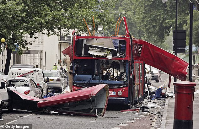 Four terrorists, each carrying a rucksack packed with explosives, unleashed hell on the capital, blowing up three Tube trains and a double-decker bus in the deadliest Islamic terror attack in British history