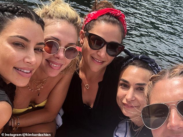 Over the weekend, the 44-year-old reality star revealed she spent the past few days honoring her late pal on her first 'heavenly birthday'