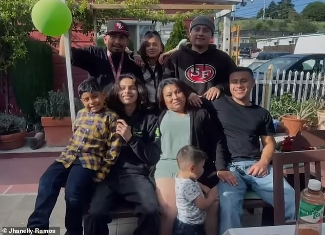 Ruiz said her boyfriend had just started with the facility and was excited to work with his two brothers. Pictured: A family photo