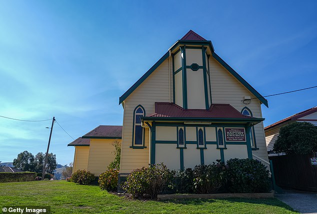The Korumburra Baptist church where Patterson made the invite to her deadly lunch