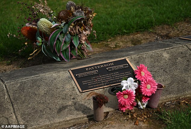 The final resting place of Don and Gail Patterson
