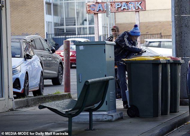 Locals on the streets of Morwell, located in the Latrobe Valley, 150km east of Melbourne
