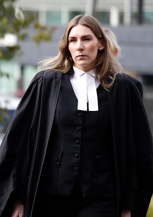Sophie Stafford would try not to smile as she walked past the camera crews