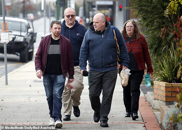 The Patterson family (pictured) never entered the court alongside the Wilkinsons