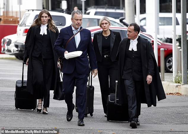 Erin Patterson's legal team Sophie Stafford, Bill Doogue, Ophelia Hollway and Colin Mandy, SC, do not work cheap