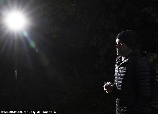 Hello darkness, my old friend: Wayne Flower enters the Latrobe Valley Law Courts as winter sets in