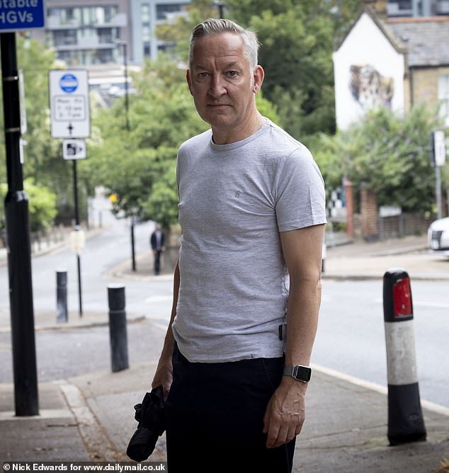Colin Gifford (pictured), 55, lives at the top of Vanbrugh Hill and mentioned how the build-up of traffic can add an extra 20 minutes to his commute