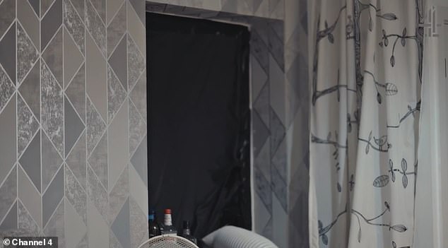 Detectives noticed that the windows in France's bedroom in Peterborough were blacked out