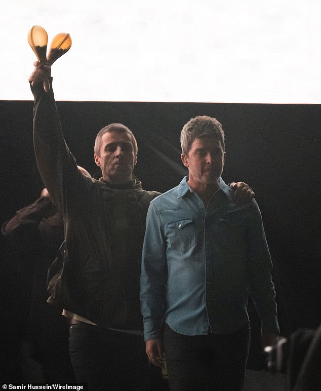 The Gallagher brothers made their long-awaited reunion this weekend after 16 years apart